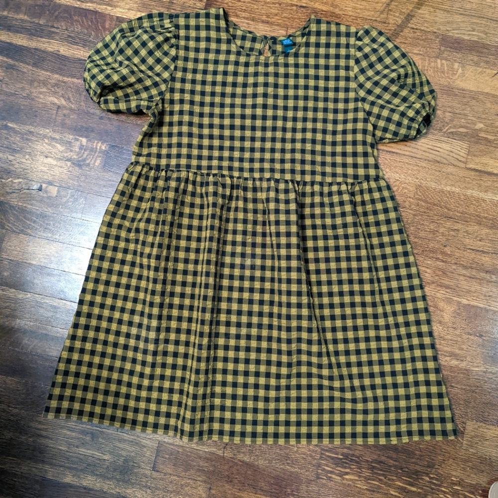Wild Fable Checkered Dress